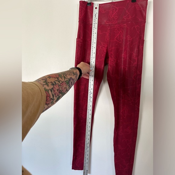 NWOT Zyia Active Rosa Maze Light n Tight Hi Rise Legging 28" - Picture 7 of 12